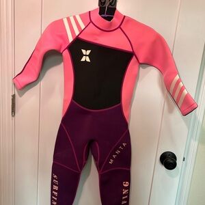 Kids Rashguard - Pink and Purple